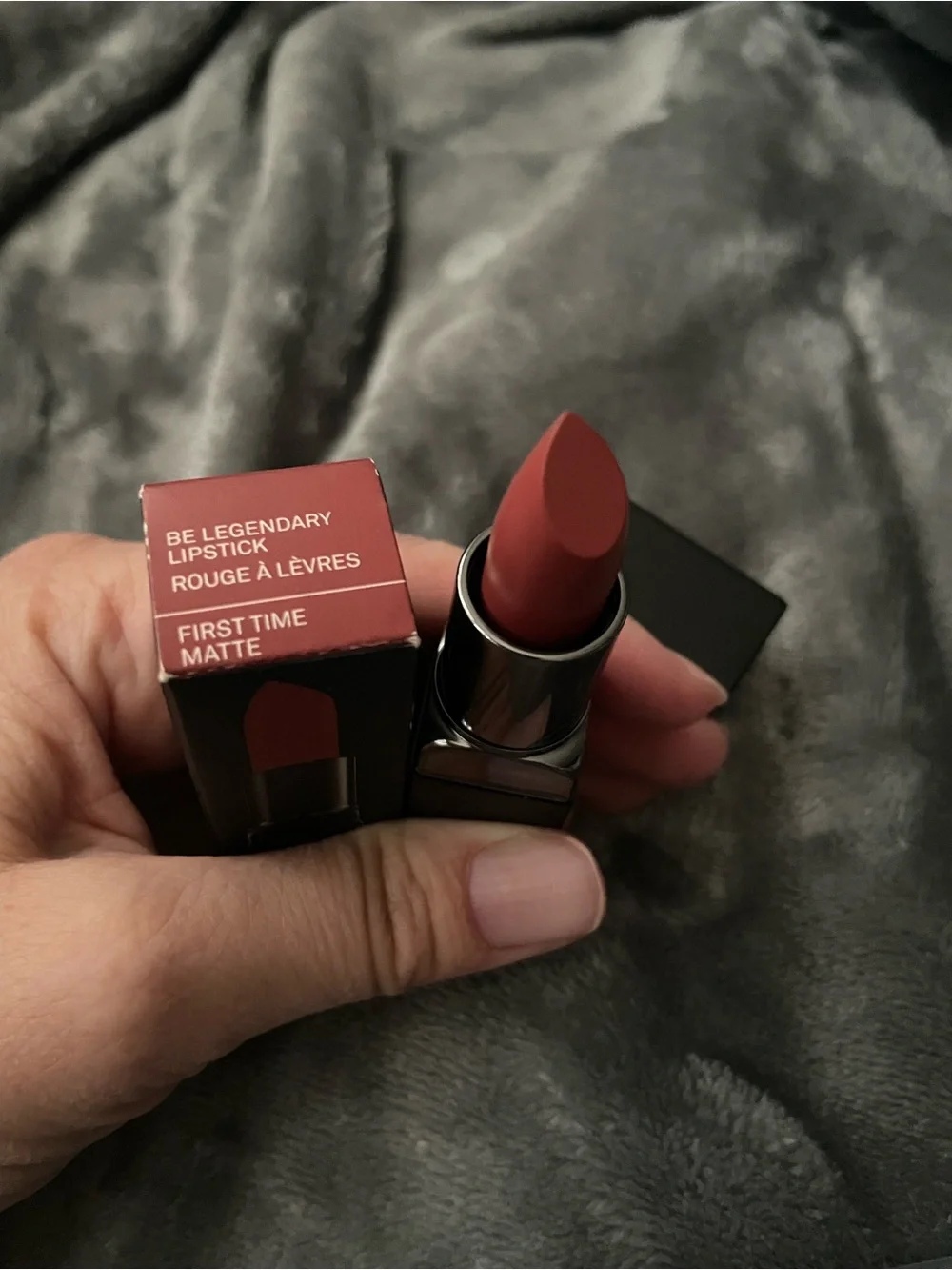 Smashbox Be Legendary First Time Matte Lipstick — Dusty Rose Pink New!